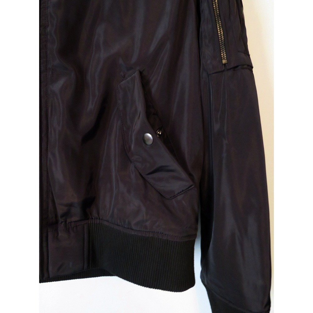 Fossa Apparel 1518 Wingover Bomber / Flight Jacket Sz Medium Marine Squadrom 163 - Picture 11 of 15
